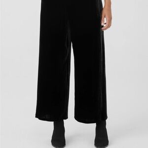 Eileen Fisher Velvet Silk Pants 3x